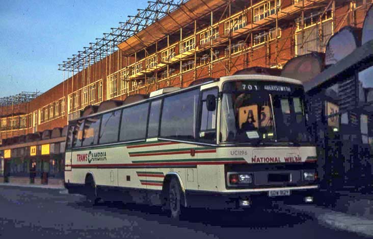 National Welsh Leyland Tiger Plaxton Paramount UC1196 Traws Cambria